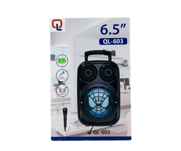 ⁦سبيكر (مكبر صوت نقي) QL-603 شحن⁩ - الصورة ⁦2⁩